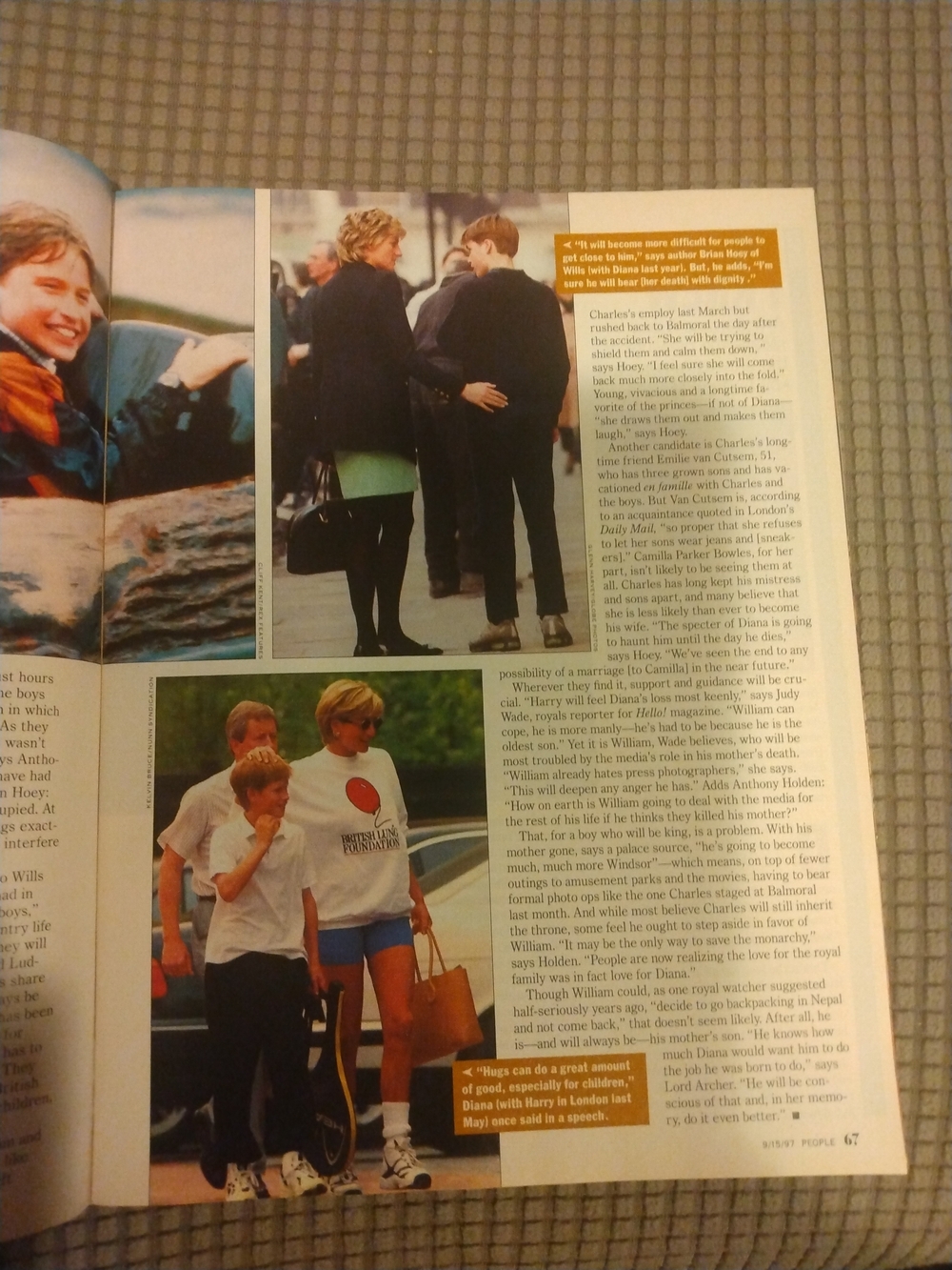 PEOPLE Magazine Princess Diana Monochrome Edition - Picture 6 of 14